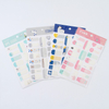 High Quality Waterproof Die Cut Logo Sticker, Private Brand Name Logo Sticker Printing