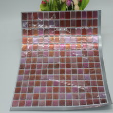 Custom Square Crystal 3D Epoxy Resin Sticker 