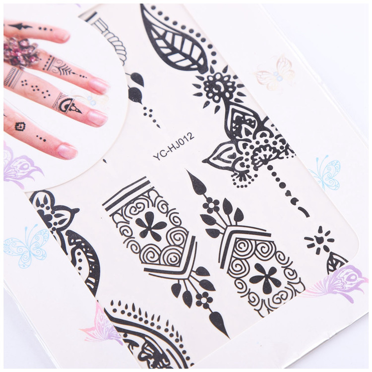 tattoo sticker for hand Supplier