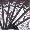 Custom Temporary Face Tattoo Sticker For Party