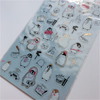 Hot Sale Blue Penguin Animal Digital Pvc Sticker
