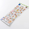 Fashion Custom Kids Toys Cartoon 3D Stickers Children PVC Stickers Bubble Stickers