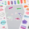 Cheap Colorful Plents Sticker Adhesive 