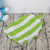 Large Green Stuffed Stripe Bean Bag Plush Toy Storage