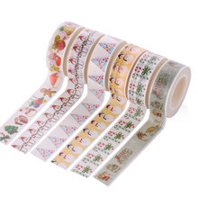 10M Christmas Decorative Masking Paper Tape