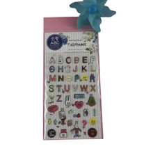 EDL-P102 Eco-friendly Custom Korea Die Cutting Kids Foam Puffy Sticker