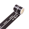 4.8cm*5m Black And White Custom Masking Gift Wrapping Paper Tap