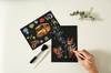 BOGUANG Magic Colorful Scratch Postcard Painting Doodle Creative Gifts for Kids