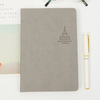 High-grade Leather Custom Logo Eiffel Tower Notebook