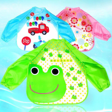 Best Carton EVA Waterproof Sleeved Bib for Baby BG-BB09
